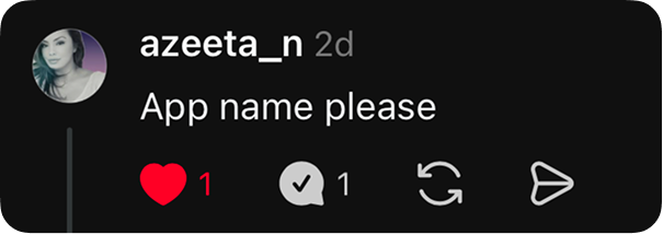App name please